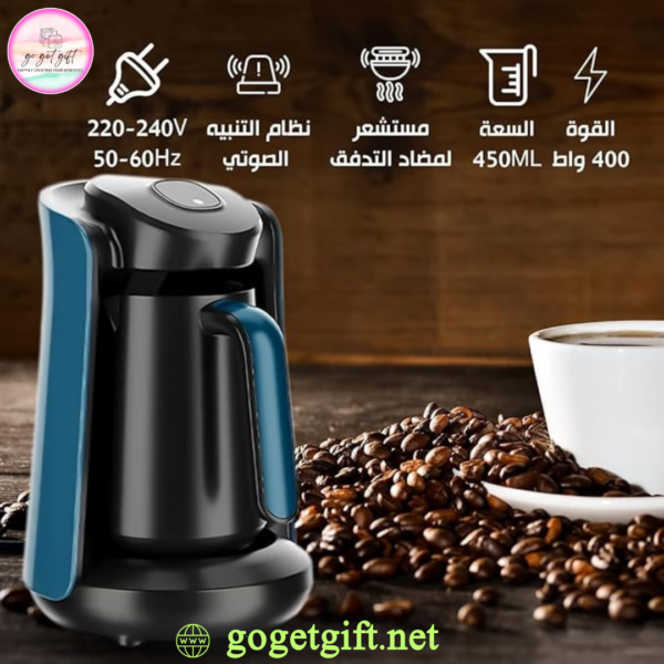 ⁦ماكينة صنع القهوة التركية الكهربائية الفاخرة⁩ - الصورة ⁦4⁩