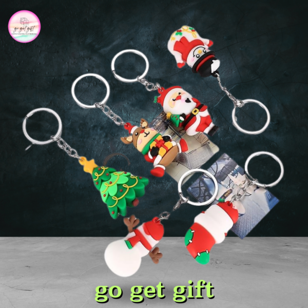 Santa Claus costume, snowman, stockings, bells - Image 2